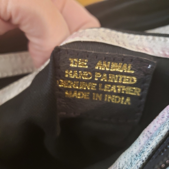 The Animal Wearable Art Hand Painted Purse - Picture 9 of 11